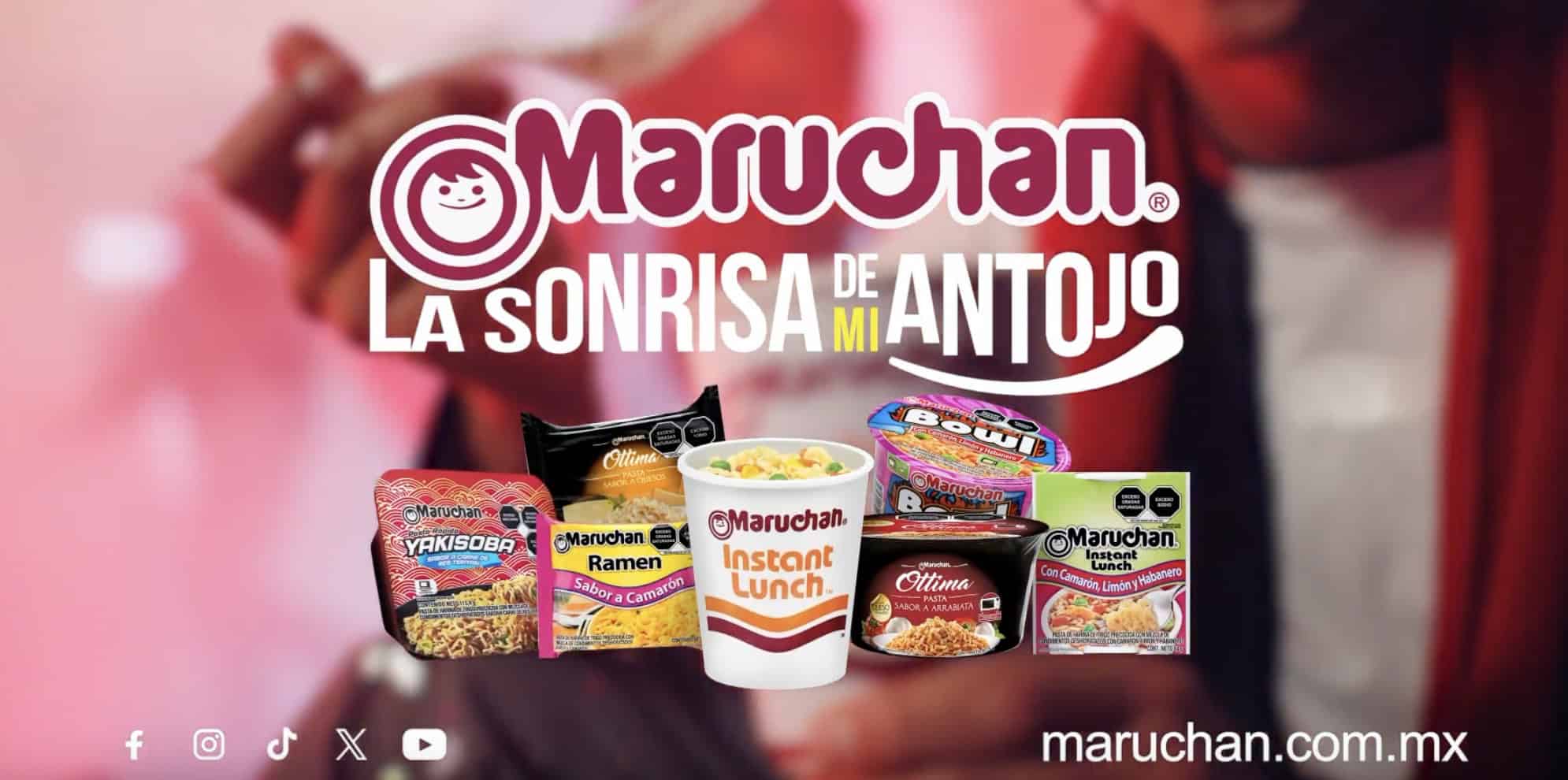 Una sonrisa para tu antojo la nueva campaña de Maruchan por Archer