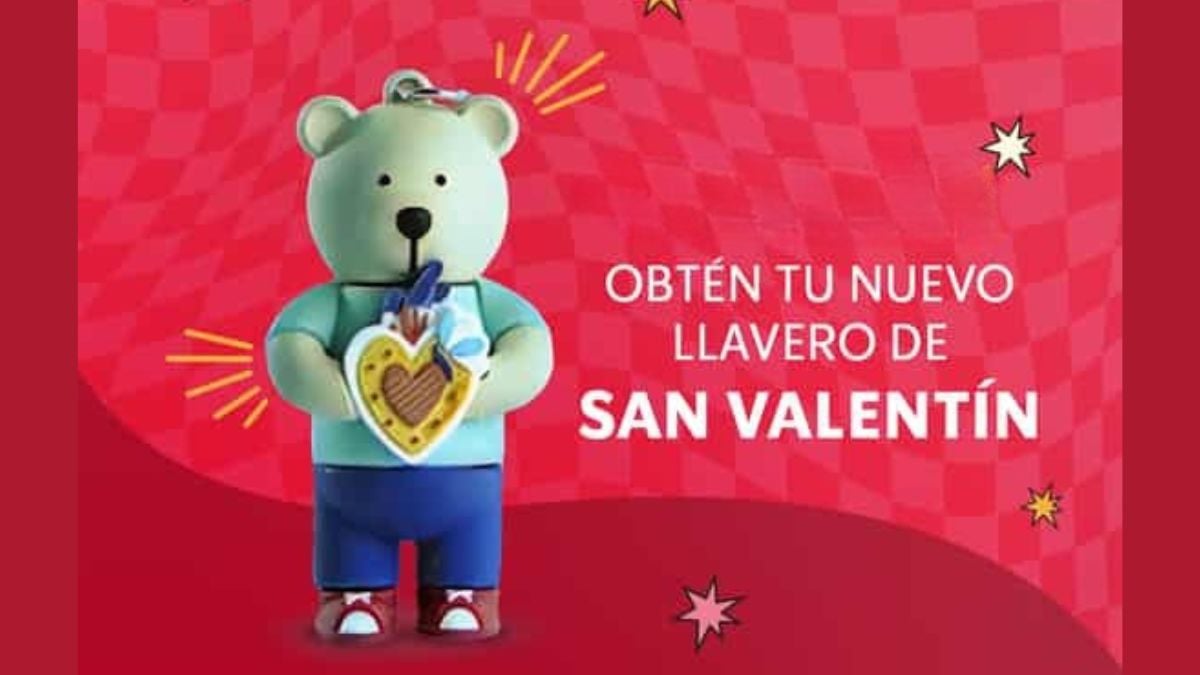 Starbucks sorprende con el llavero Bearista de San Valentín 2025