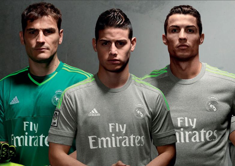 El Real Madrid presenta su nuevo uniforme para la temporada