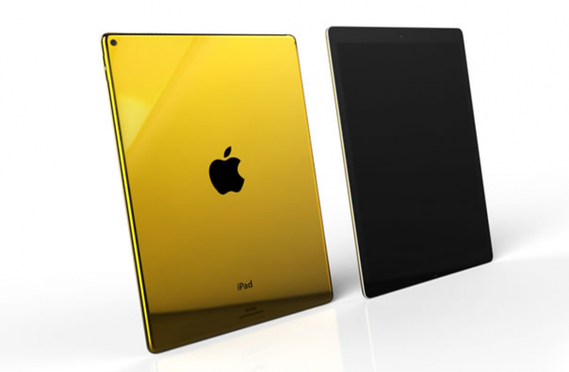 iPad Pro en oro amarillo, rosado y platino