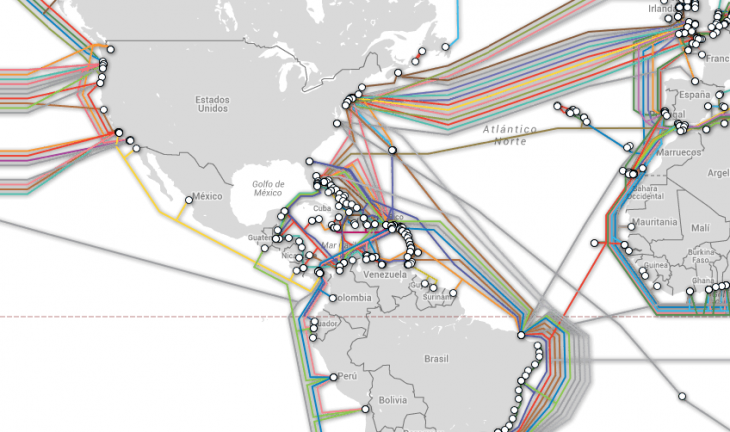 2017 submarine cable map