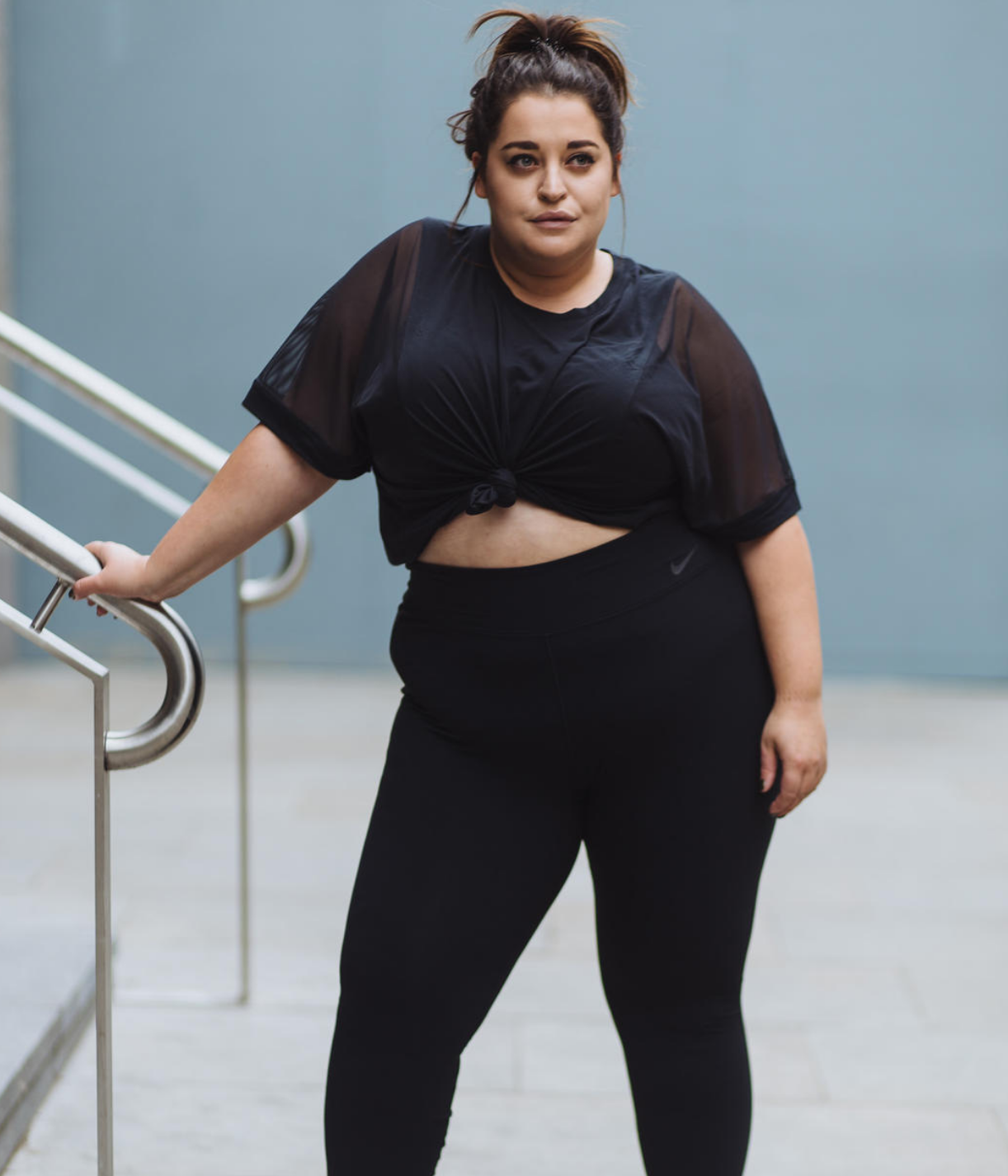 Весом плюс. Nike Plus Size. Nike women Plus Size. Даниэль Ванье. Nike модель плюс сайз.