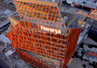 Edificio corporativo de Tarjeta Naranja en Argentina.