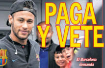 La portada de AS. Duros con Neymar Jr.