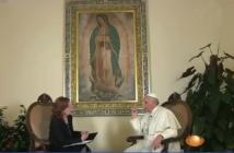 Captura de pantalla entrevista de 2015 en El Vaticano.