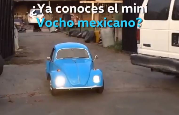 Volkswagen usa un mini vocho mexicano para hacer publicidad y su ...