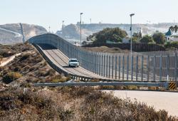Muro fronterizo en Tijuana- San Ysidro