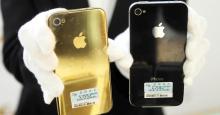 iPhone case oro