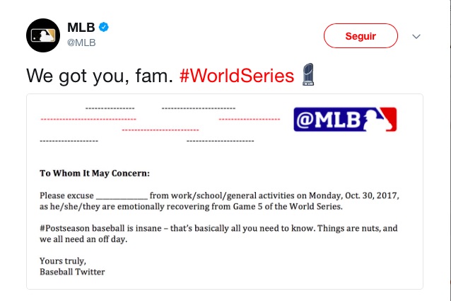 ¿La MLB copió a Netflix ? Expide un justificante para 