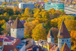 Tallinn, capital de Estonia.