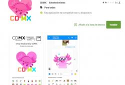 Emoji keyboard-CDMX