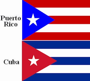 Uber se equivoca y confunde la bandera de Puerto Rico con la de Cuba