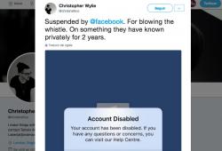 Christopher Wylie-Facebook-Cambridge Analytica