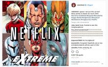 Rob Liefeld-Extreme Universe-Netflix-comic