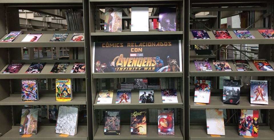 Biblioteca Vasconcelos-Avengers-Infinity War
