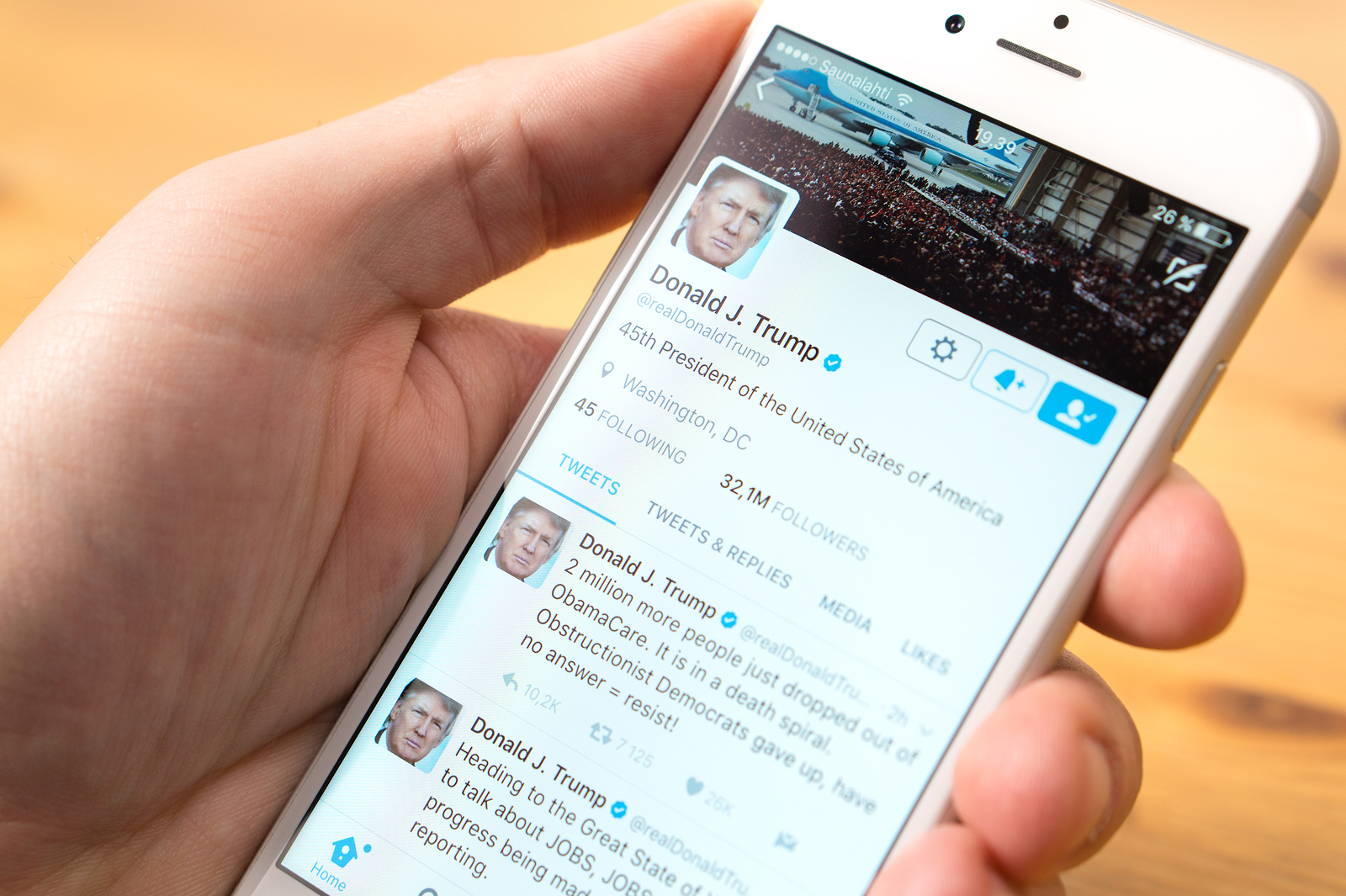 Trump - redes sociales