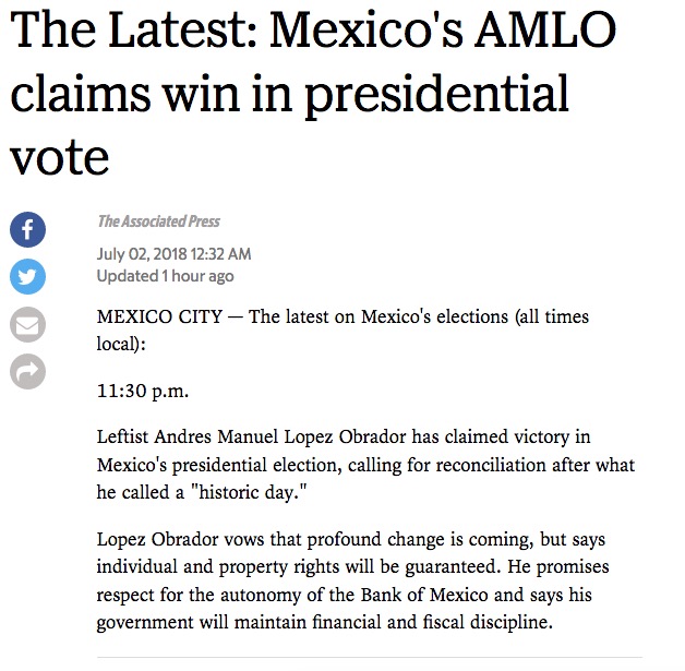 Miami Herald-Lopez Obrador-Elecciones 2018