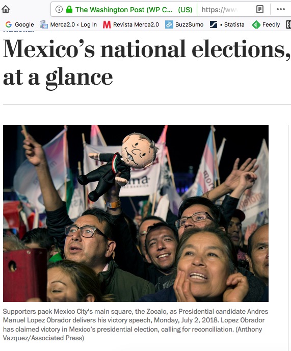 Washington Post-Lopez Obrador-Elecciones 2018