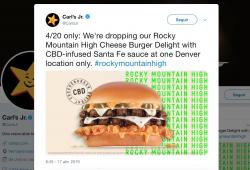 Carls Jr-Rocky Mountain-cannabis