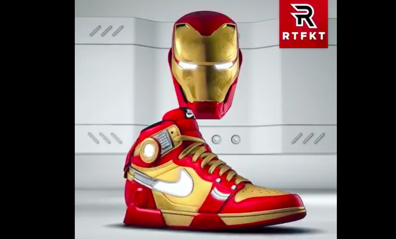 interesante diseño inspirado Avengers con el Nike debería responder a Adidas