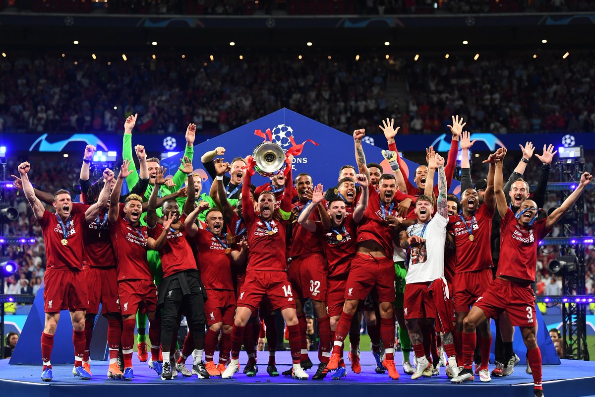 Liverpool crowned UEFA Champions League winners - free the soccer