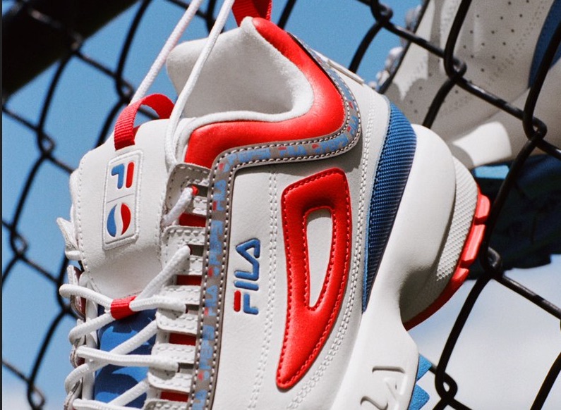 pepsi fila shoes