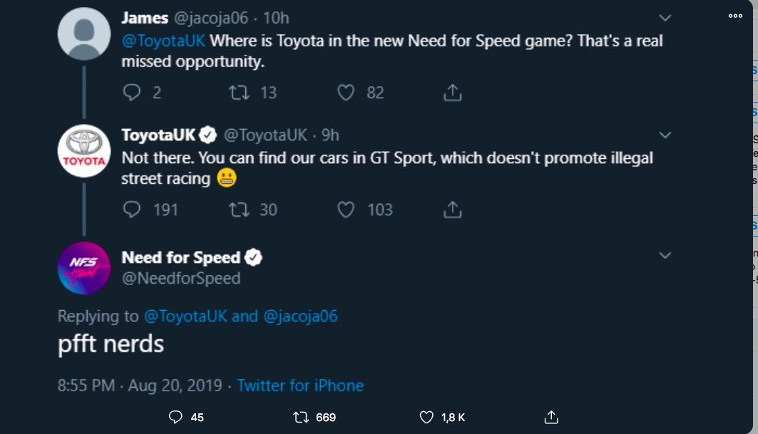 Este desafortunado tweet de Toyota pone en jaque a la marca