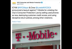Acusan a T-Mobile de vender teléfonos usados como si fueran nuevos