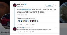Elon Musk-Tesla-Model S-Porsche-Turbo
