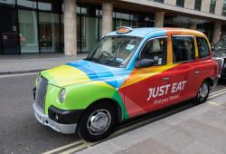 Taxi Just Eat Londres