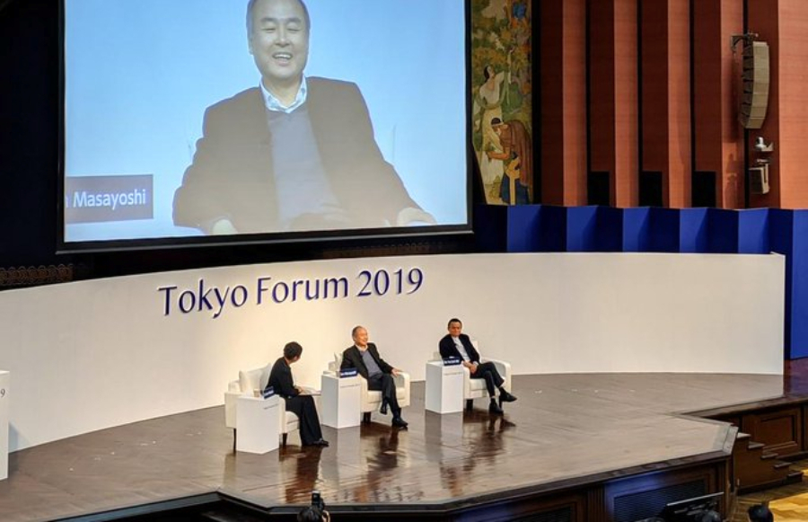 Jack Ma y Masayoshi Son en una imperdible charla en Tokio