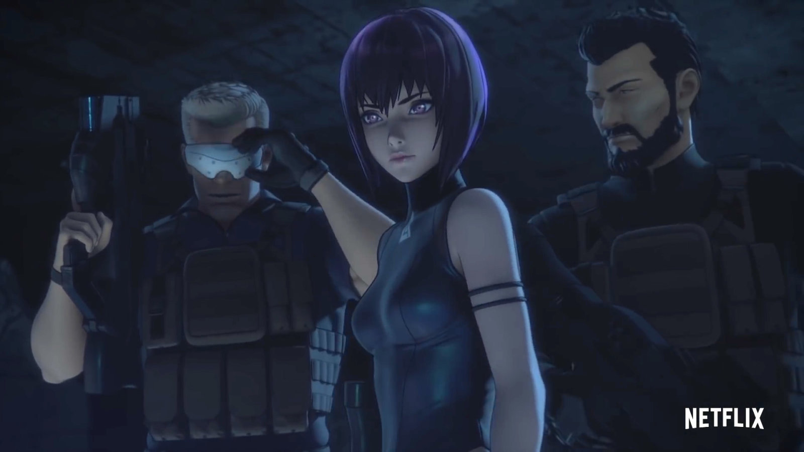Ghost in the Shell-Netflix-Trailer