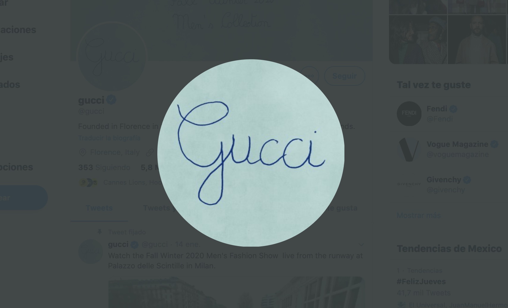 tono Sin personal Parque jurásico Un garabato, así es el nuevo logo de Gucci que desató críticas en redes  sociales