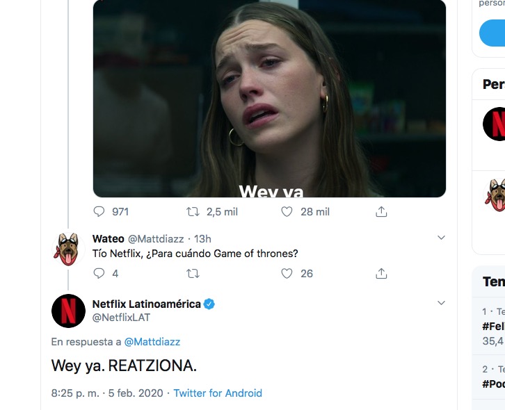 Tio Netflix-Wey ya-meme