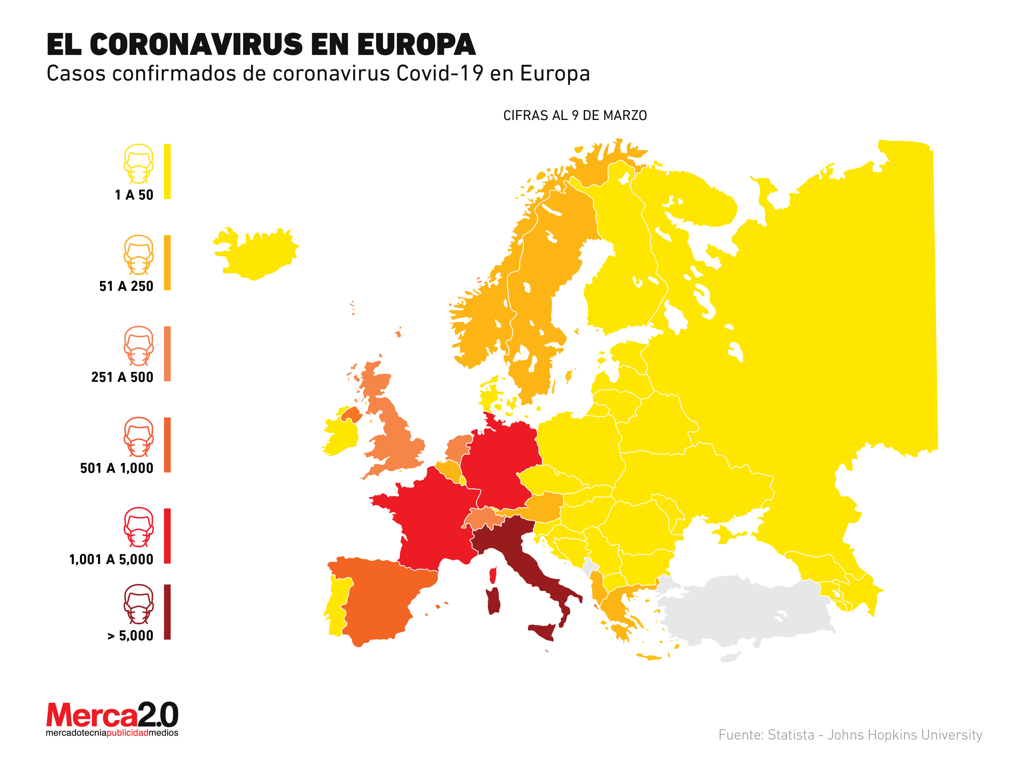 coronavirus en europa