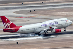 Virgin Atlantic y el coronavirus avión gasolina