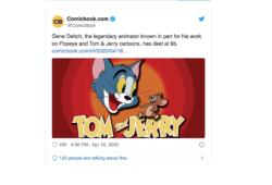 Gene Deitch-Tom y Jerry-Popeye-ComicBook