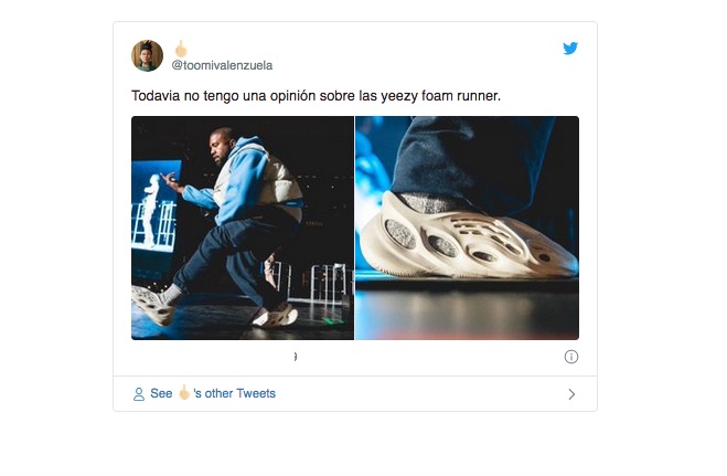 Kanye Says the YEEZY Foam Runner Will Drop This Month.