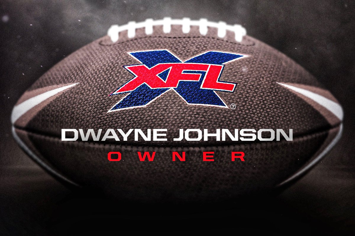 Dwayne Johnson-The Rock-XFL