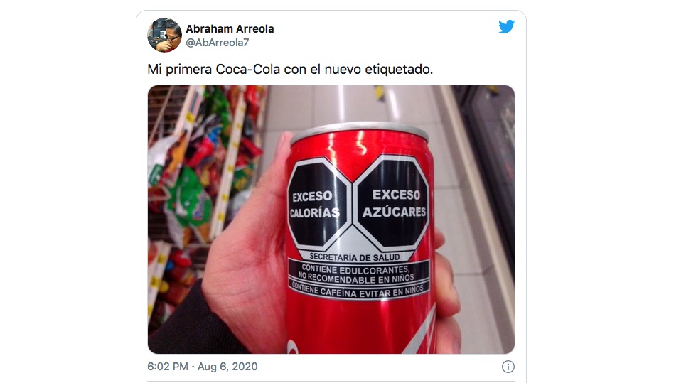 Productos – Etiquetado coca – TdH Mx