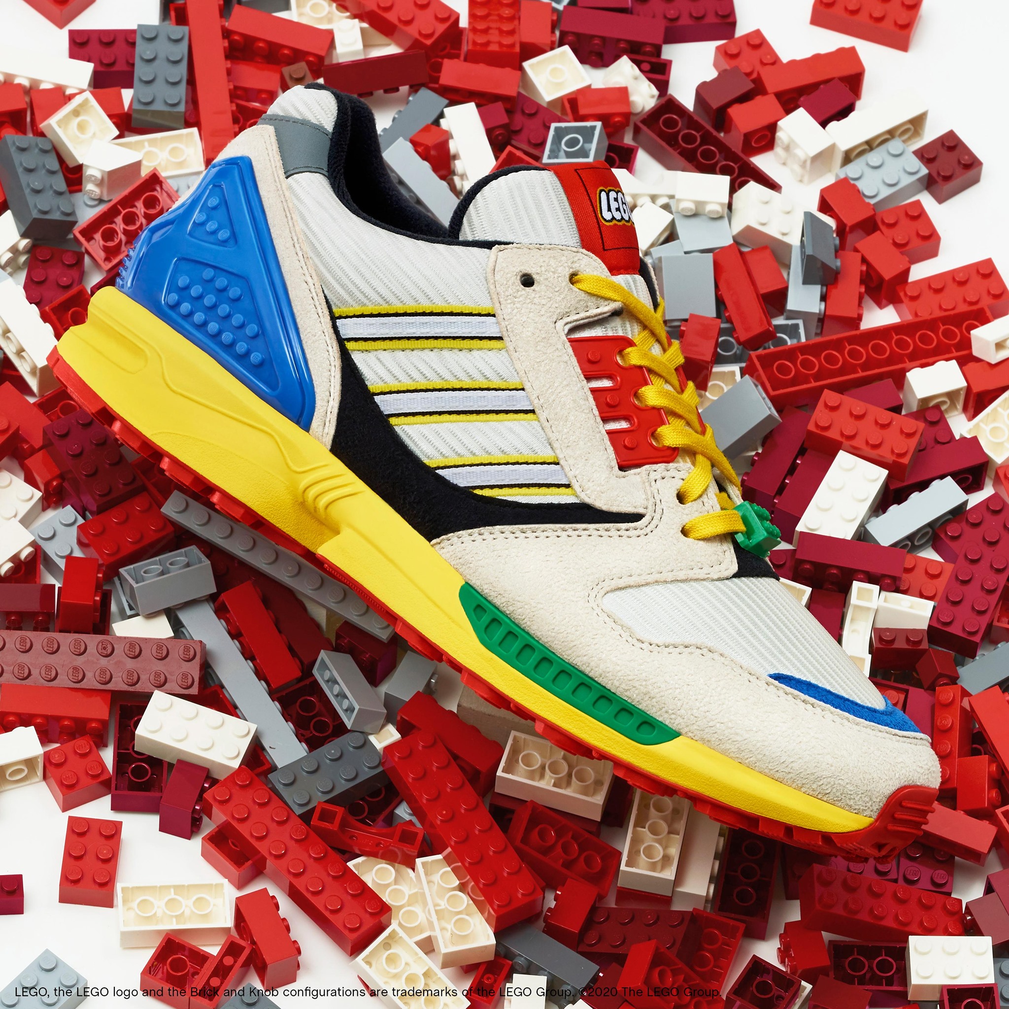 Colibrí Algebraico Fuerza LEGO se junta con Adidas para lanzar estos tenis: Marketing de nostalgia