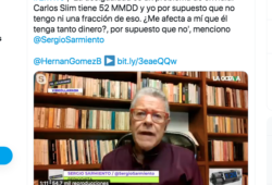 Sergio Sarmiento ha sido criticado en redes