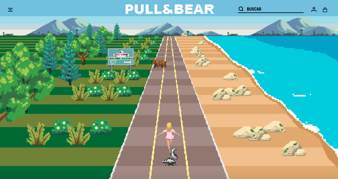 Pull&Bear-Inditex-Videojuegos