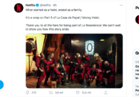 Netflix anuncia el fin de La Casa de Papel