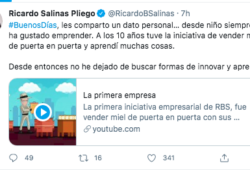 Salinas Pliego y su emprendimiento