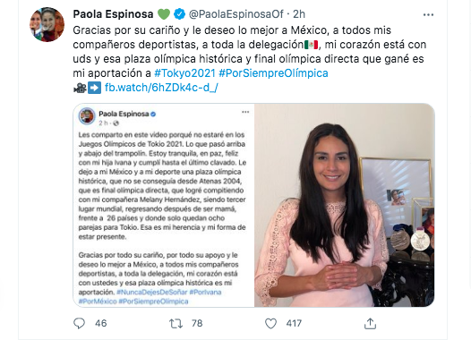Paola Espinosa vs la Conade