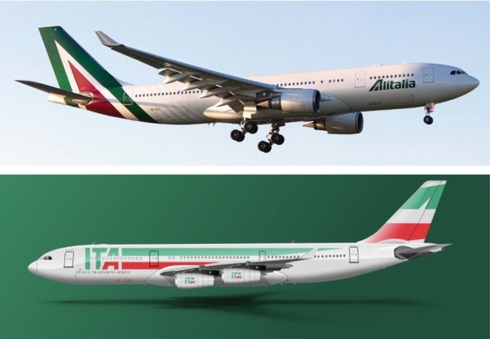 La nueva Alitalia estrena logo en medio de vuelos cancelados