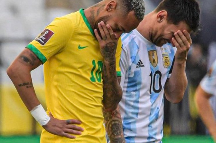 Brasil vs Argentina Messi vs Neymar 6