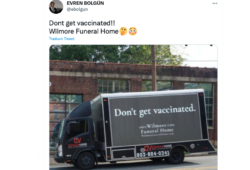 funeraria invita no vacunarse