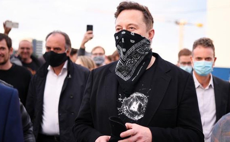 Elon Musk Tesla en Alemania en septiembre de 2020 Hertz Uber